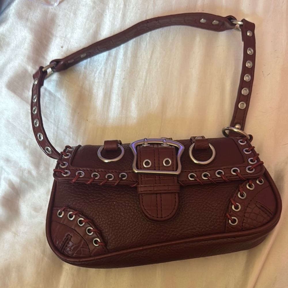 Stylish Brown Leather Women's Bag